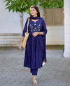Dhruvi 357 Viscose Occasion Wear Kurti With Pant Dupatta Online Wholesale