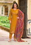 Myra By Kilory Maslin Jacquard Silk Wholesale Salwar Kameez In India
