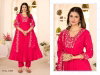 Ladies Flavour 3358 To 3360 Mull Chanderi Handwork Kurti With Bottom Dupatta Wholesale Market In Surat