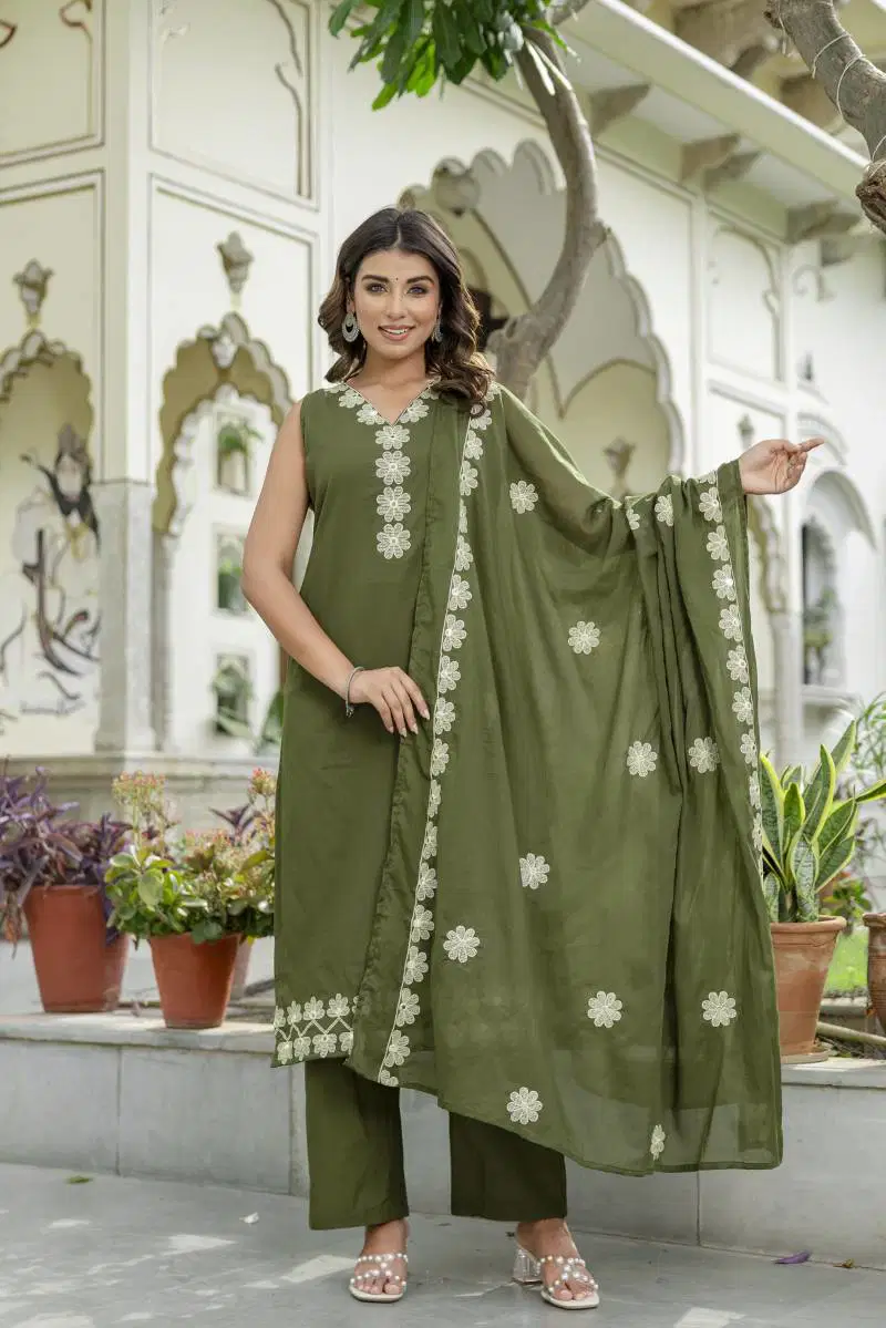 Tanyaa P 403 Cotton Kurti Bottom With Dupatta Wholesale Online
