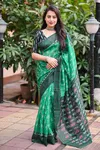 Scmd Anokhi C Casual Wear Linen Cotton Printed Saree Wholesale Market In Surat With Price