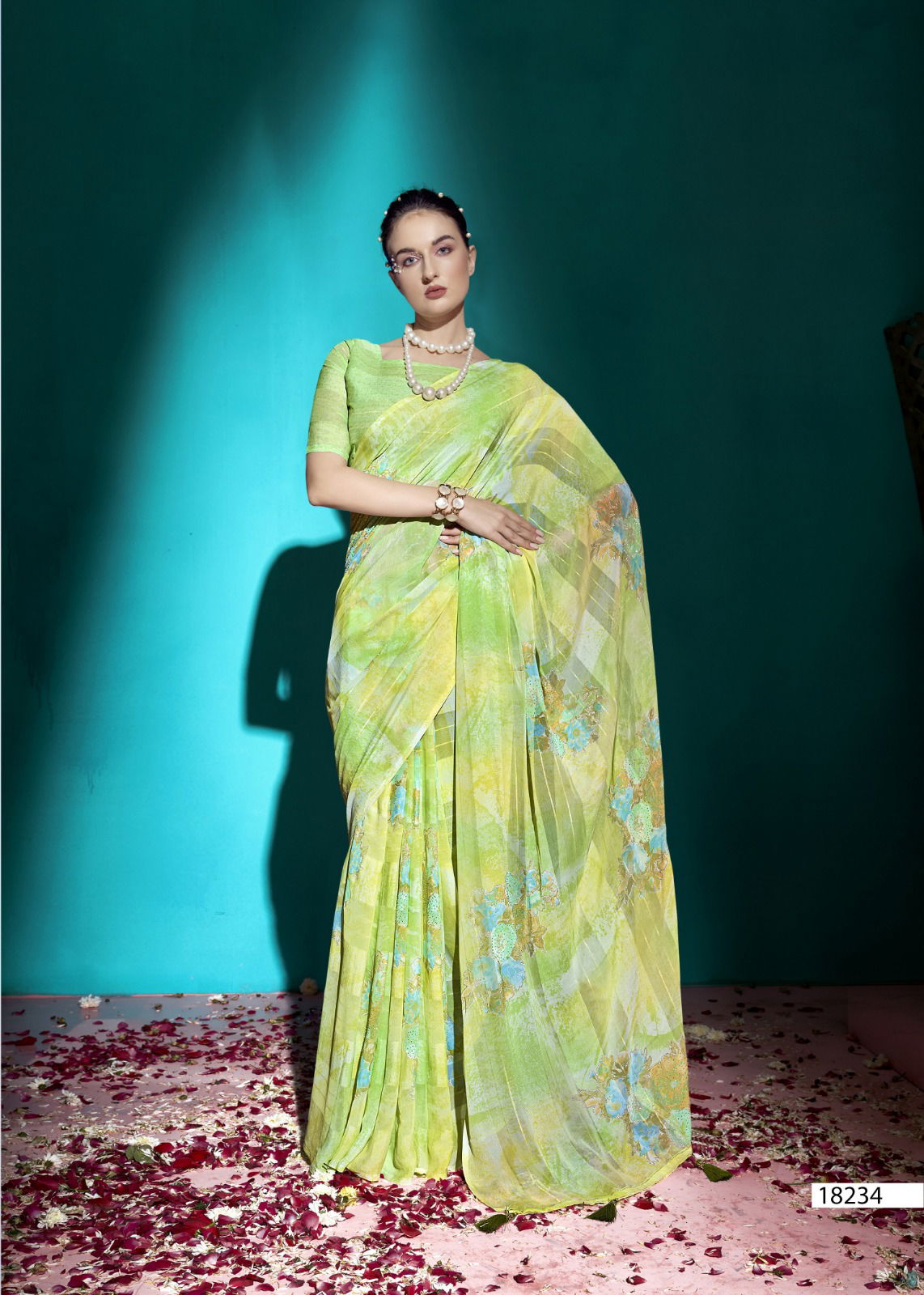 Darjeeling Vol 2 By Vallabhi Georgette Daily Wear Sarees Surat Wholesale Market