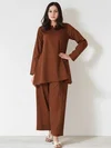 Dhruvi 470 Plain Chanderi Silk Kurti With Bottom