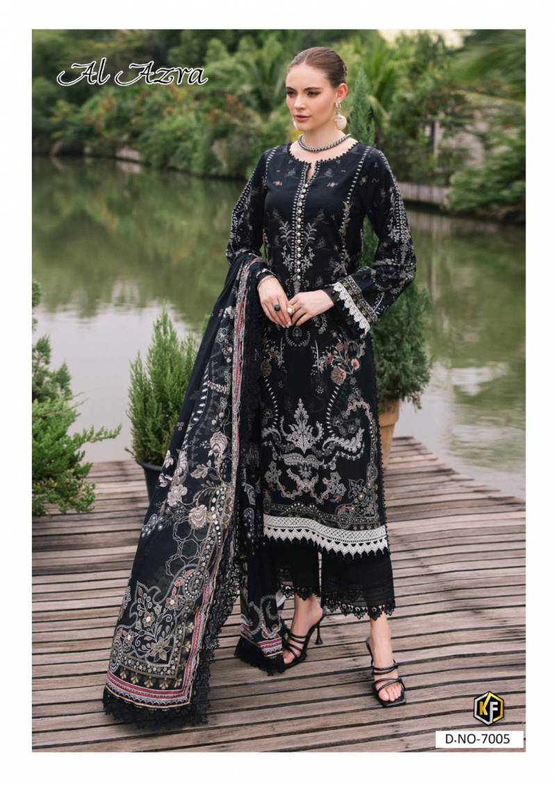 Al Azra Vol 7 By Keval Cotton Printed Dress Material Wholesale Price In Surat