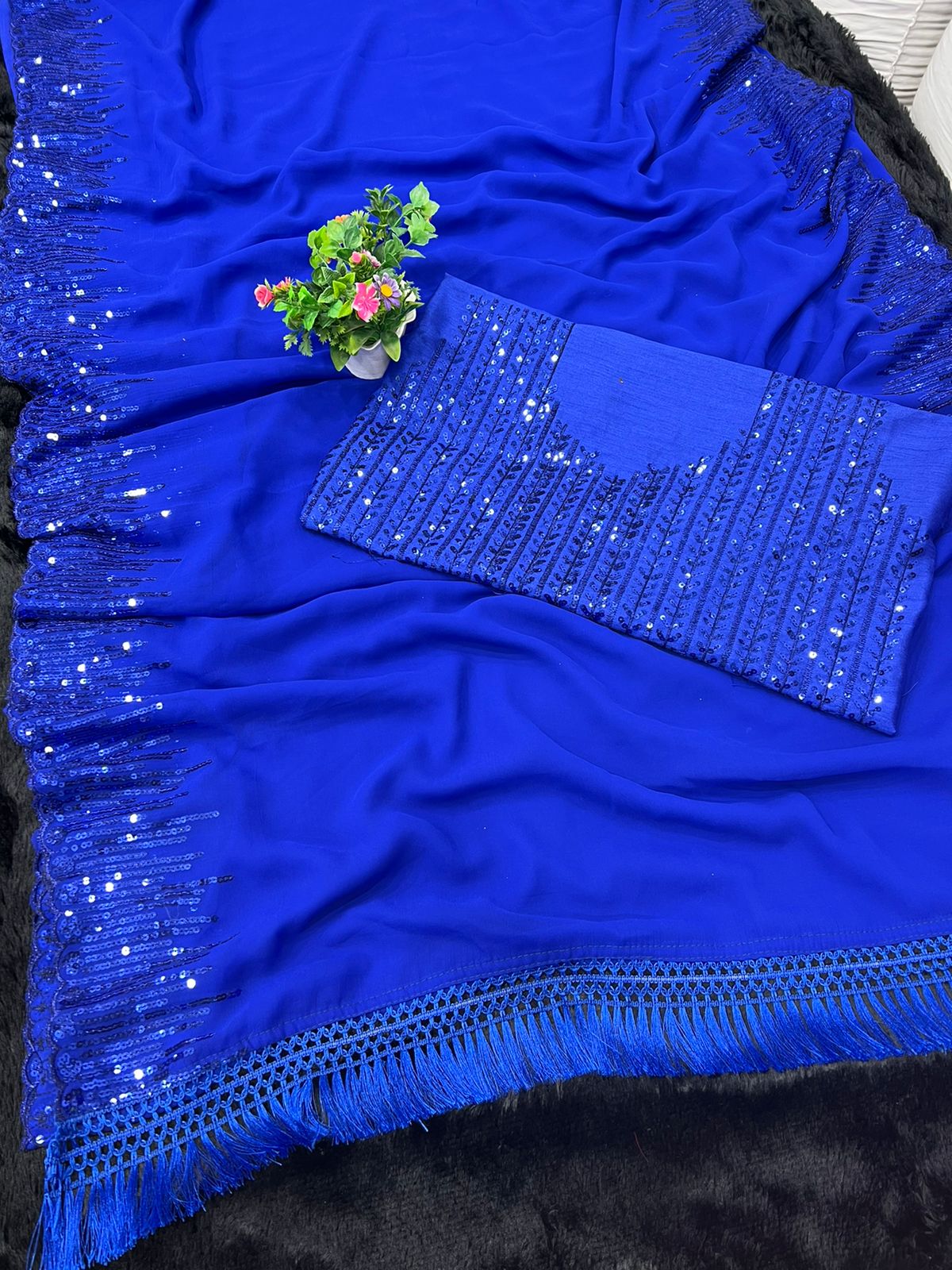 BT 279 Georgette Party Wear Saree Exporters In India