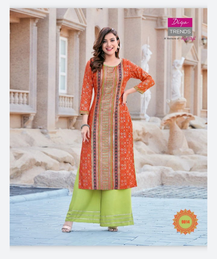 Bibas 9 Designer Fancy latest Designer Festive Wear Kurti With Bottom Collection
