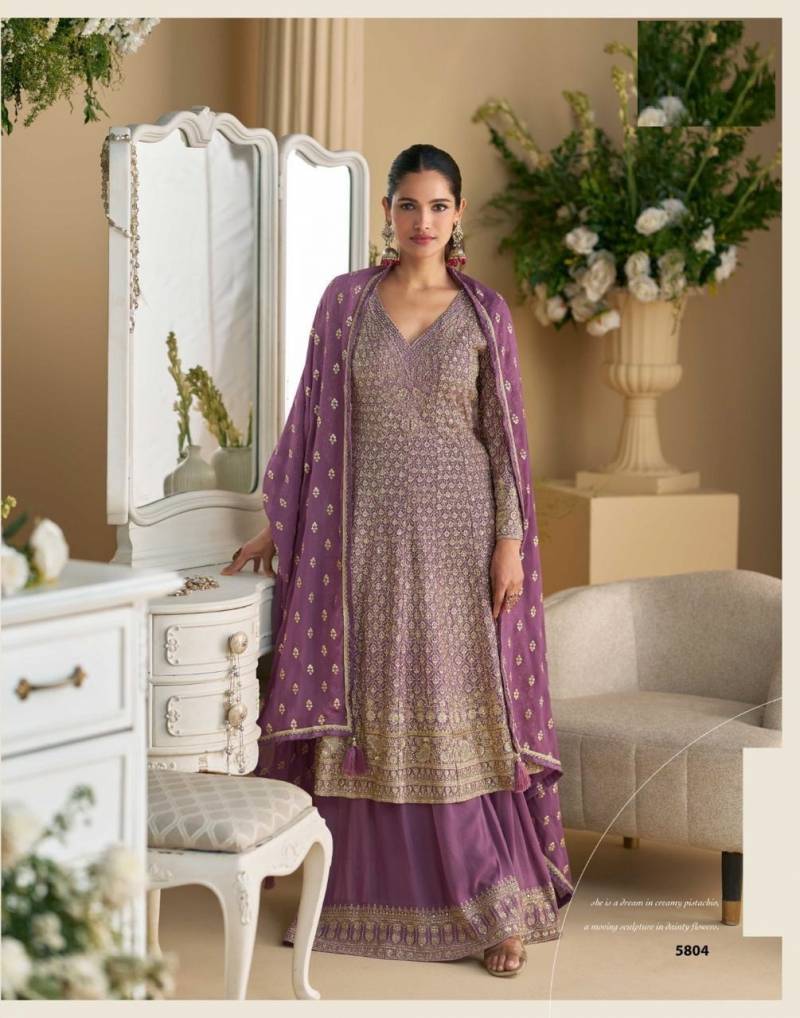 Virasat 5803 To 5805 Georgette Designer Salwar Kameez Online Wholesale