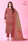 Gulzar Vibes By Sudriti Lawn Cotton Printed Dress Material Exporters In India