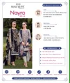 Nayra Vol 41 By Riaz Arts Cotton Printed Embroidery Dress Material 