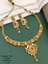 Rajwadi Mett Majak Necklace qith Earrings Set Catalog