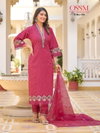 Summer Love By Ossm Embroidery Premium Cotton Chikankari Readymade Suits Wholesale Supplers In Mumbai
