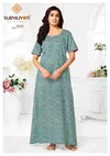 Pearl Vol 2 By Suryajyoti Cotton Printed Nighty Gown Wholesalers In Surat
