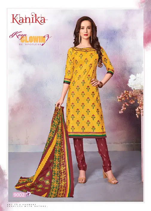 Ganesha Kanika 9 Latest Designer Daily Wear Pure Cotton Dress Material 
