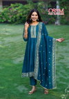 Shayra By Ossm Vichitra Silk Kurti With Bottom Dupatta Wholesalers In Surat