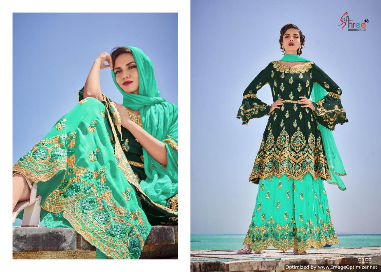 Shree Fab Rajshree Latest Heavy Designer Wedding Wear Salwar Suit Collection With Nazmeen Diamond Work Dupatta 