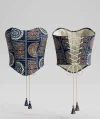 Corset Vol 1 Cotton Multipule Fancy Printed Western Corset
