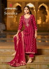 Sonika By Rangoon Jacquard Kurti With Bottom Dupatta Wholesalers In Surat
