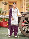 Patiyala By Banwery Gadhwal Silk Punjabi Patiyala Suits Wholesale Price In Surat
