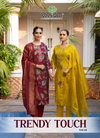 Trendy Touch Vol 1 By Vaniska Glass Silk Online Kurti With Bottom Dupatta Wholesale