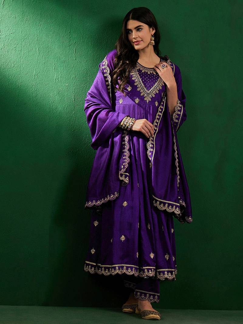 Simran 1 Embroidered Fancy Kurti Bottom With Dupatta Wholesale Market