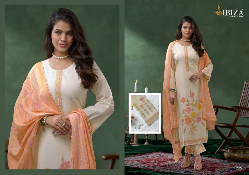 Ibiza Bosca Vol 6 Lawn Cotton Jacquard Salwar Kameez Wholesale Suppliers In Mumbai