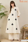 Indo Era 2584 Cotton Floral Embroidered Thread Worked Kurti With Bottom Wholesalers In Delhi