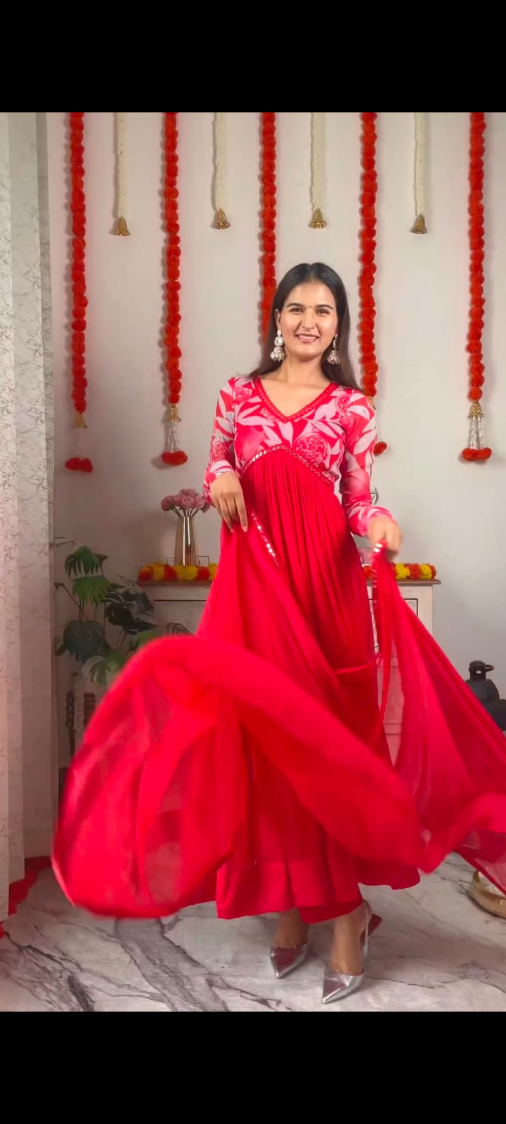Keshav Designer Aliya Cut Anarkali Kurti Wholesalers In Delhi