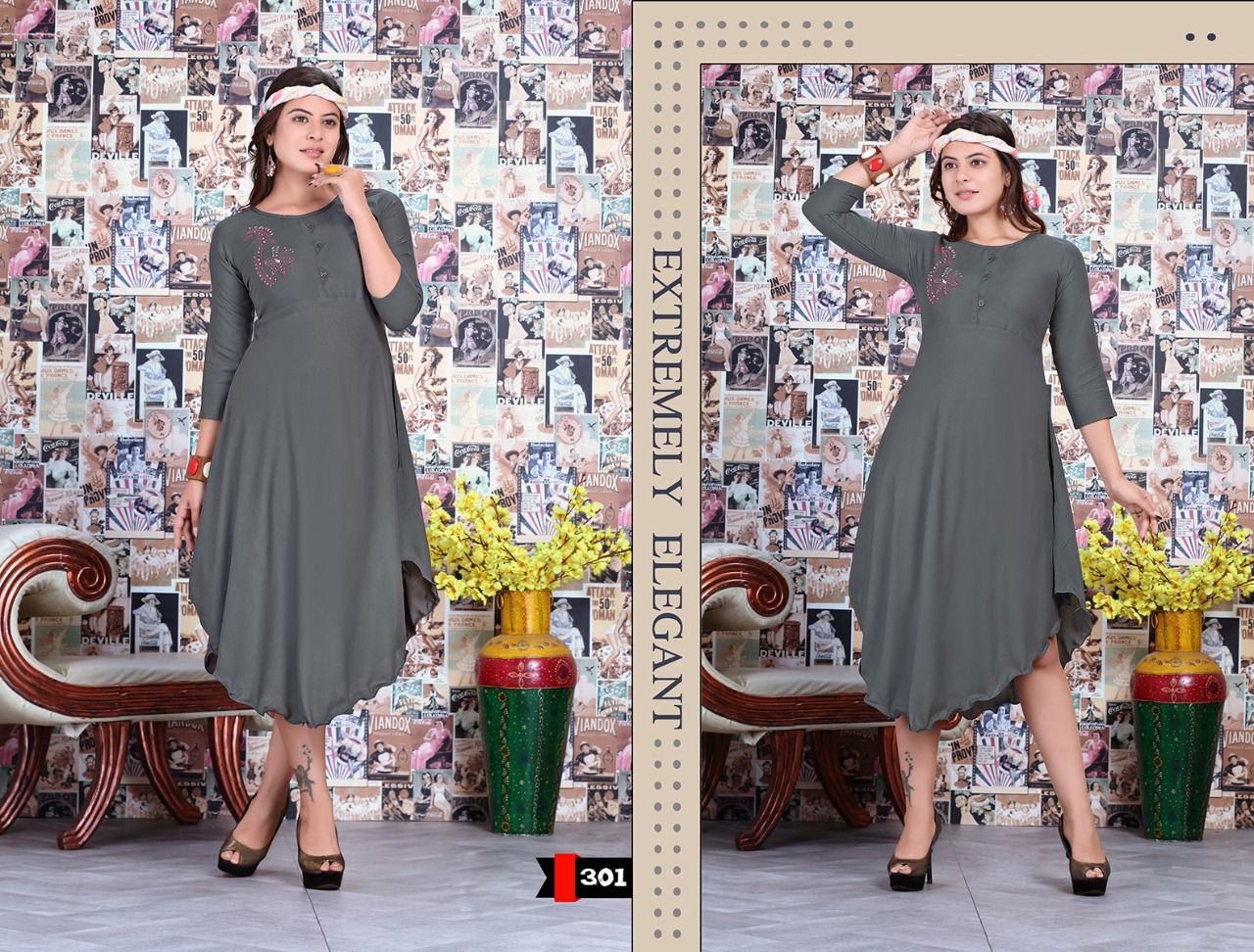 Trendy Favourite Latest Fancy Designer Festive Wear Heavy Rayon Designer Kurtis Collection
