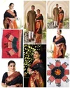 Soft Silk 6067 Banarasi Soft Silk Golden Zari Heavy Pallu Saree Wholesale Market In Surat