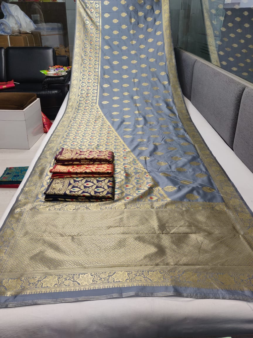 Sargam 8432 Exclusive Handloom Cotton Silk Party Wear Designer Saree Collection 
