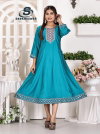 Anarkali Vol 1 By Sankheswer Roman Silk Anarkali Kurtis Wholesale Shop In Surat