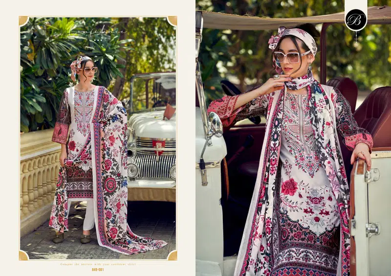 Naira Vol 106 By Belliza Cotton Printed Dress Material Orders In India