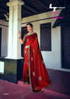 Lt Turvi Silk Latest Fancy Designer Casual Wear Printed chiffon Sarees Collection
