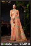 Sundari Vol 2 By Gobuni Organza Khadi Sarees Collection Wholesale Clothing Suppliers In India