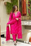 KF 1011 Kalaai Chanderi Silk Online Kurti With Bottom Dupatta Wholesale