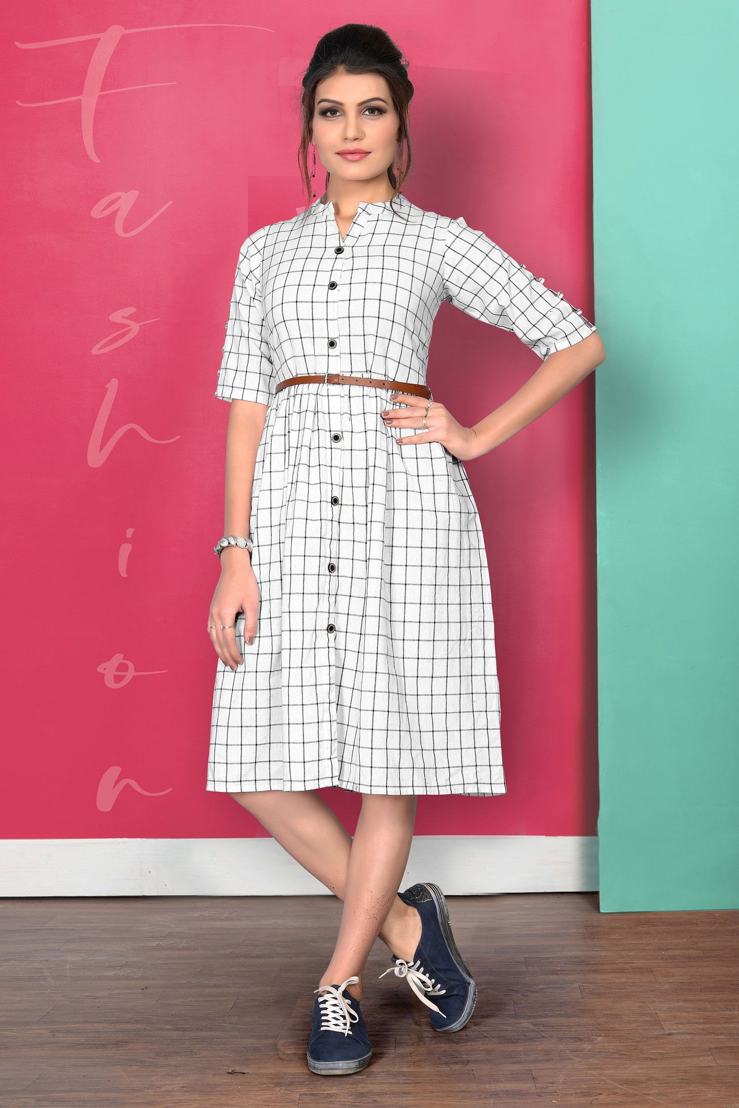 Latest Designer Casual Wear Short Cotton Kurtis Collection 