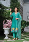 Satrangi By Kailee Mul Chanderi Kurti With Bottom Dupatta Exporters In India
