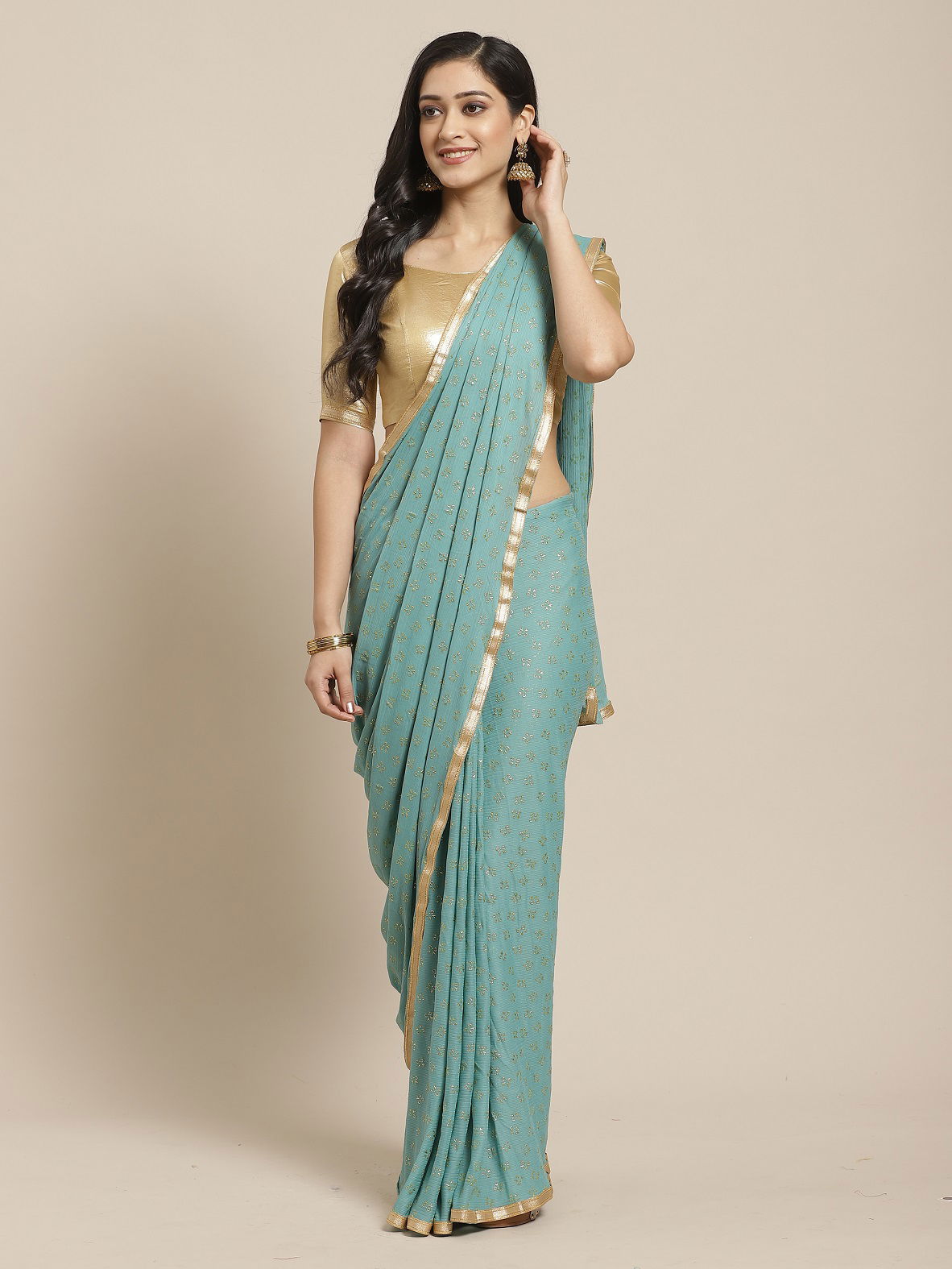 Grasia Casual Lycra Solid Designer Party Wear Saree Collection at Wholesale Price