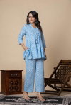 Naisha K 115 Cotton Lehariya Printed Co Ord Sets Suppliers In India