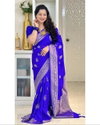 Satani 35018 Banarasi Soft Silk Saree Wholesale Suppliers In Mumbai