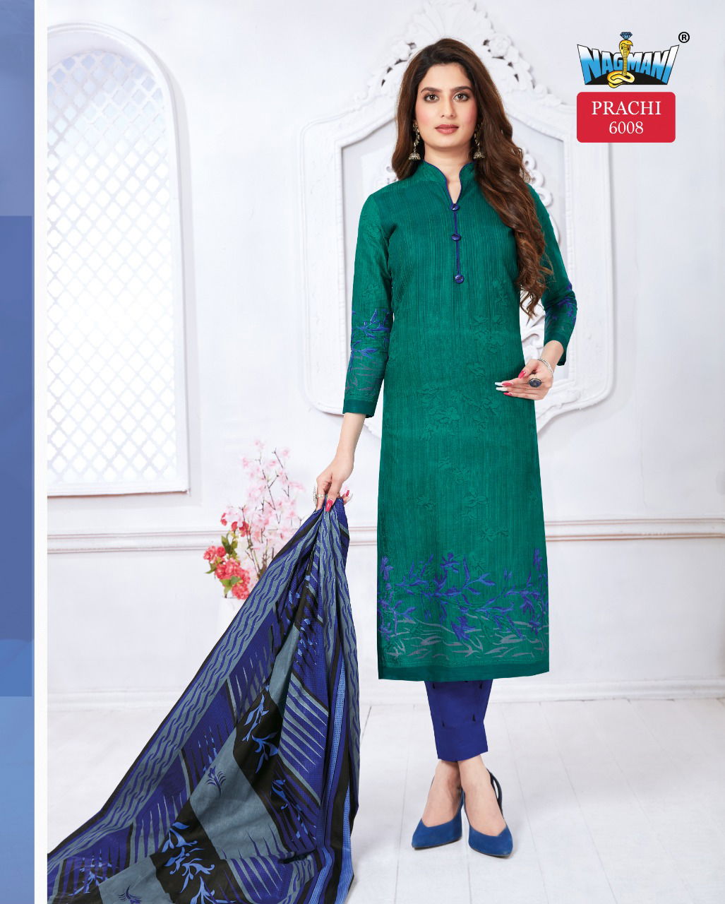 Nagmani Prachi Vol 6 Latest Pure Cotton Printed Daily Wear Dress Material Collection 
