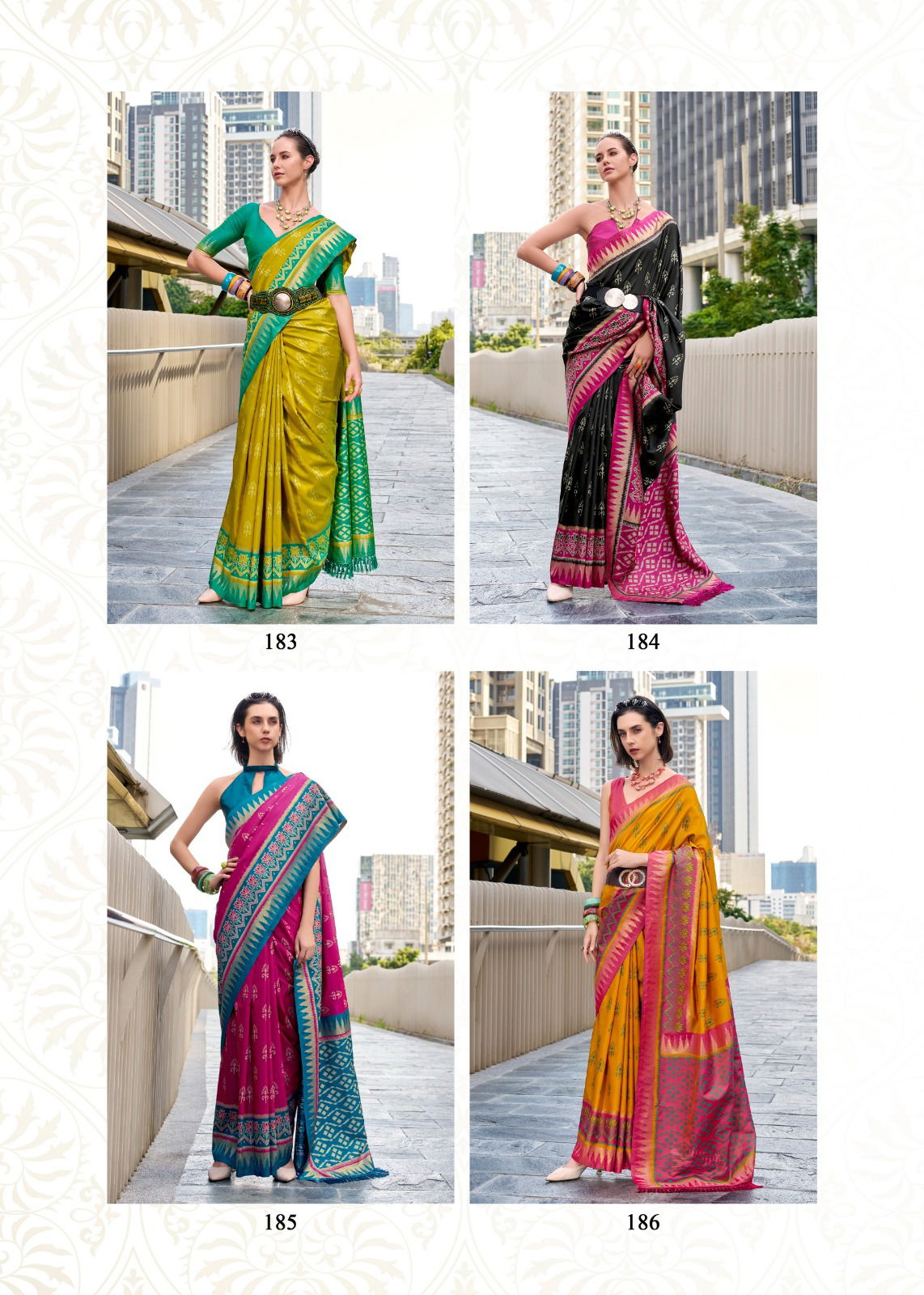 Qutab Minar By Rajpath Soft Silk Fancy Saree Wholesalers In Delhi
