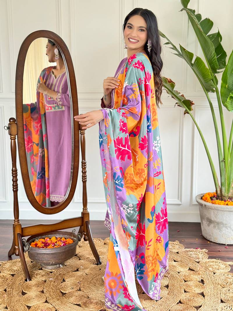 Vx 116 Viscose Slub Kurti Bottom With Dupatta Best Wholesale Shop In Surat