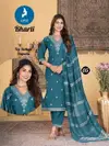 Bharti By Kaya Roman Silk Embroidered Readymade Suits Exporters In India