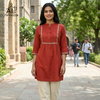 Charmi Vol 1 Rayon With Embroidery Short Kurti Wholesalers In Surat
