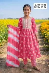 Jinni 10132 Rayon Printed Kids Wear Kurti With Bottom Dupatta