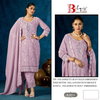 Bilqis B 223 A To D Faux Georgette Pakistani Salwar Suits Wholesale Price In Surat