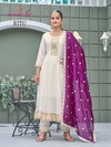 Ritu By Aanchi Vichitra Silk Kurti With Bottom Dupatta Wholesale Online