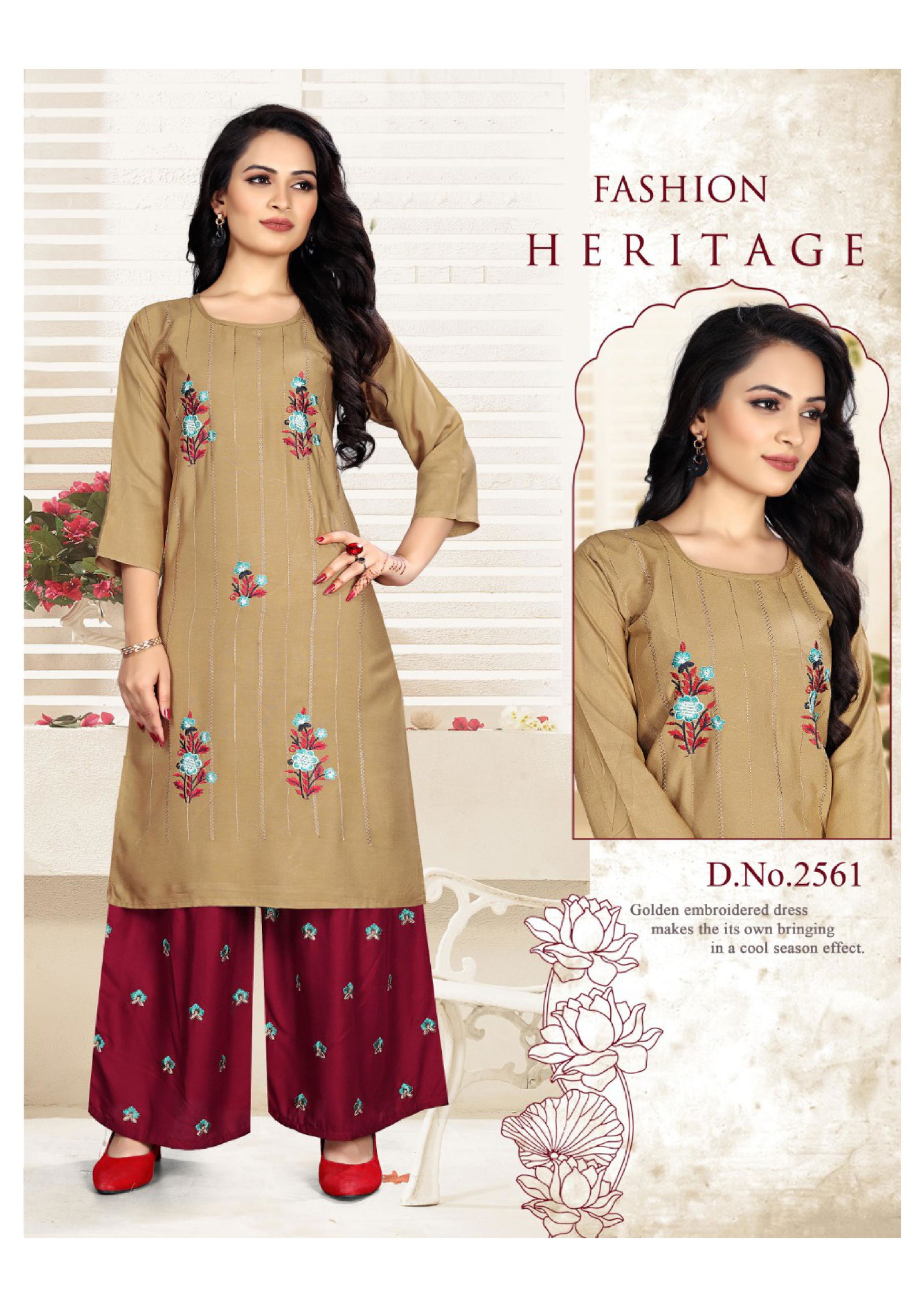 PAHAL Latest Fancy Designer Regular Ethnic Wear Rayon Printed Kurtis With Sahara Collection 