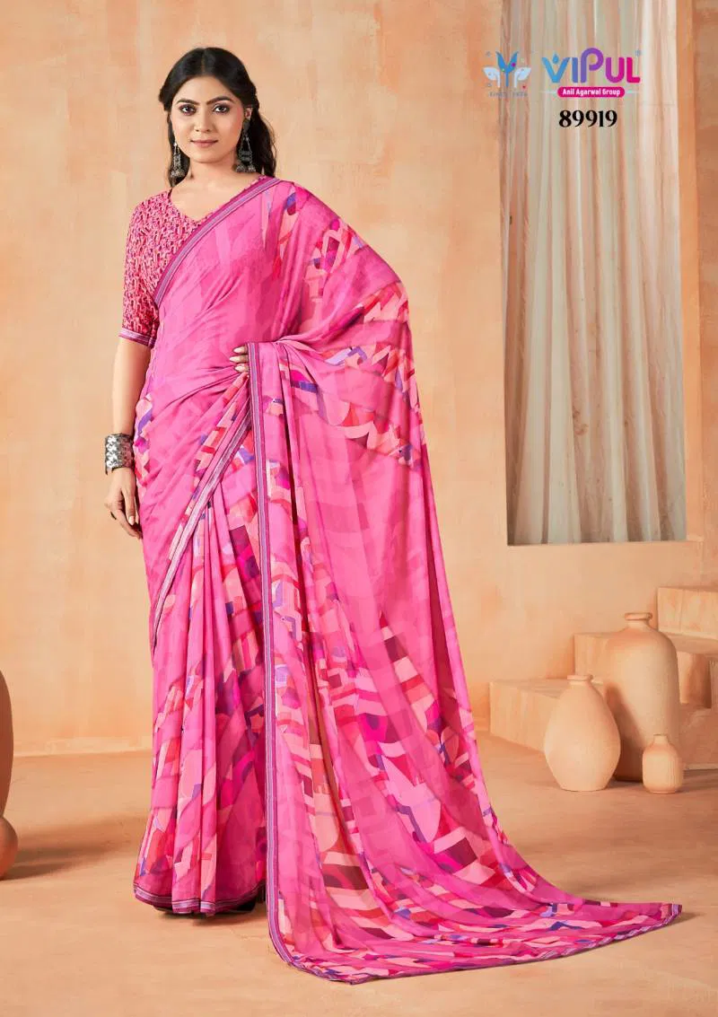 Aardhya Vol 2 By Vipul Weight Less Printed Fancy Saree Wholesalers In Delhi